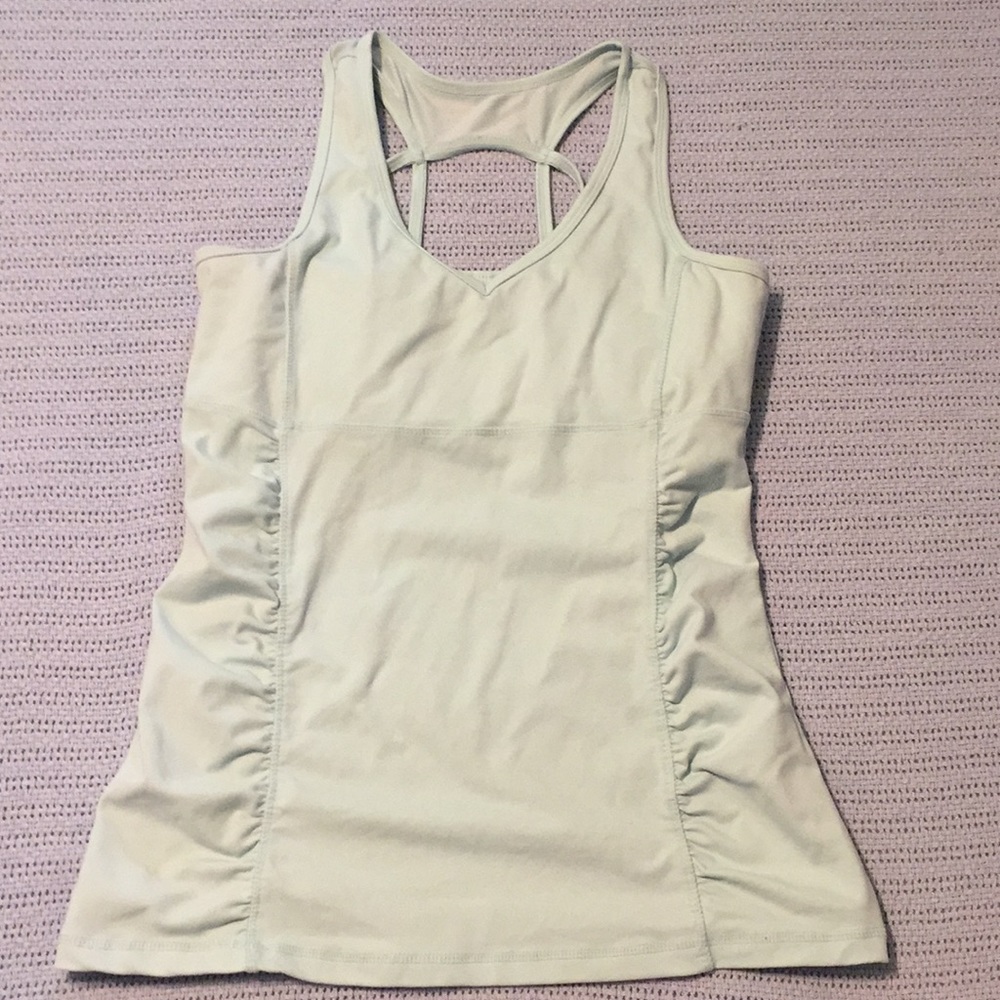 Pale blue tank!